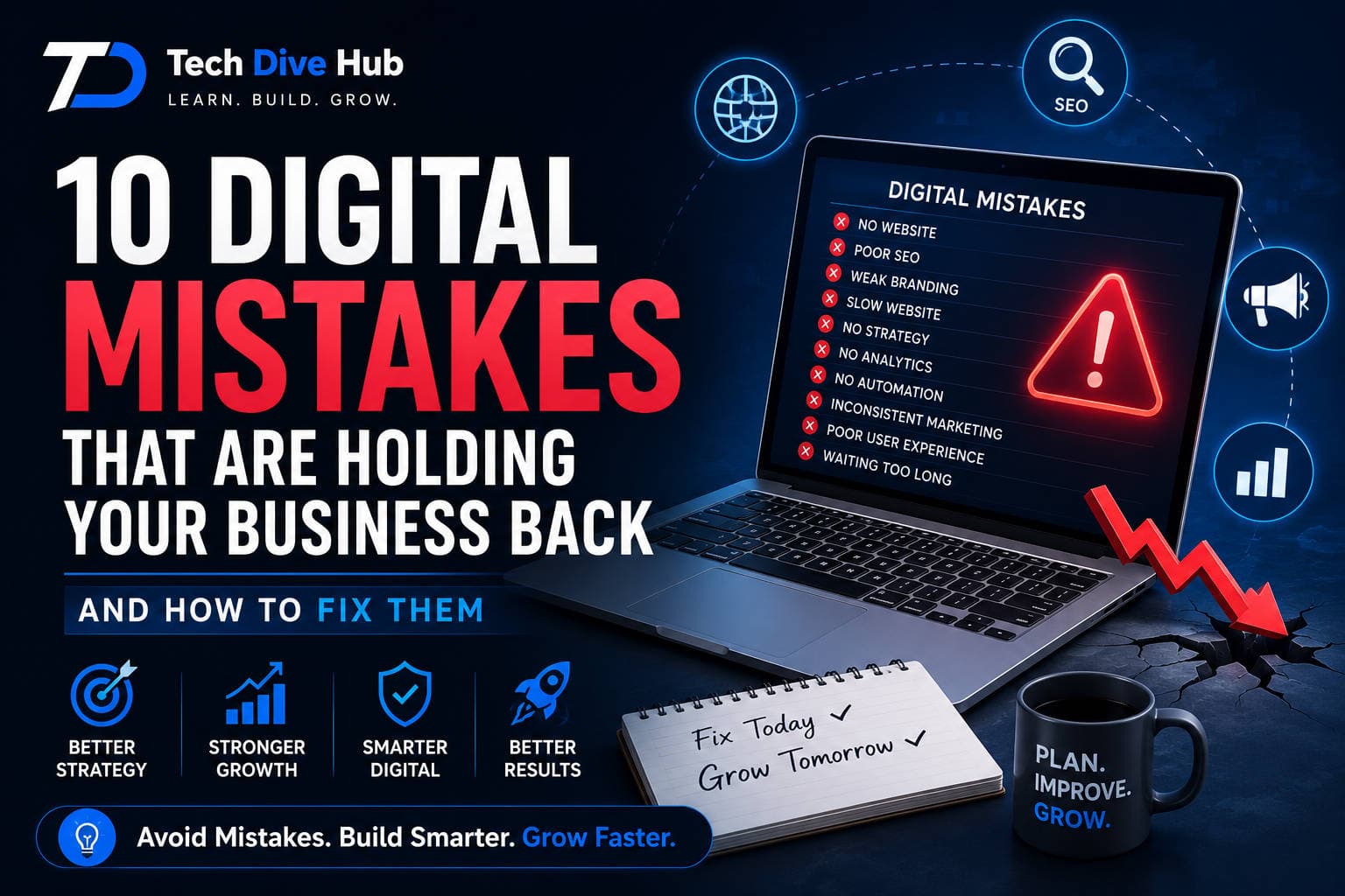 10 Digital Mistakes That Are Holding Your Business Back (And How to Fix Them)